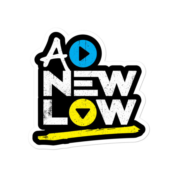 A New Low Sticker - Image 2